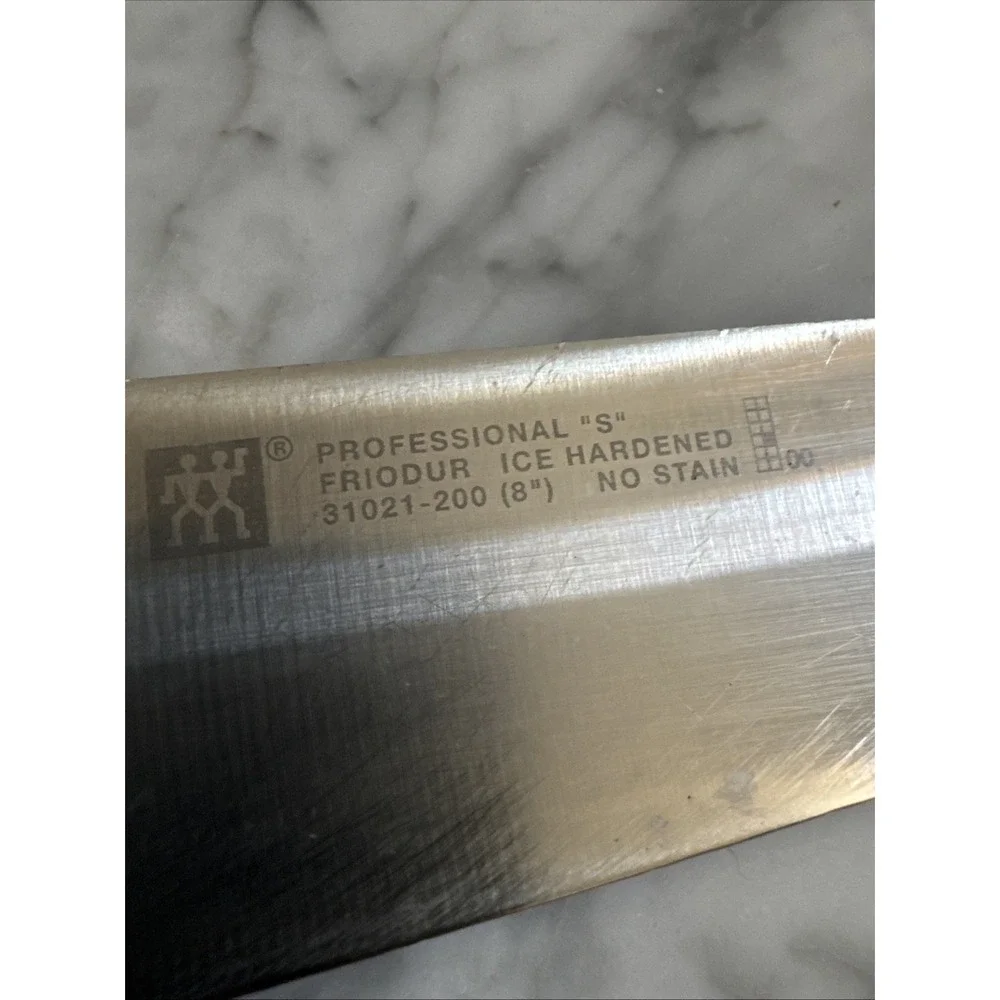 Zwilling J.A. Henckels Germany 31021-200mm 8 inch Chef's Knife Ice Hardene Read